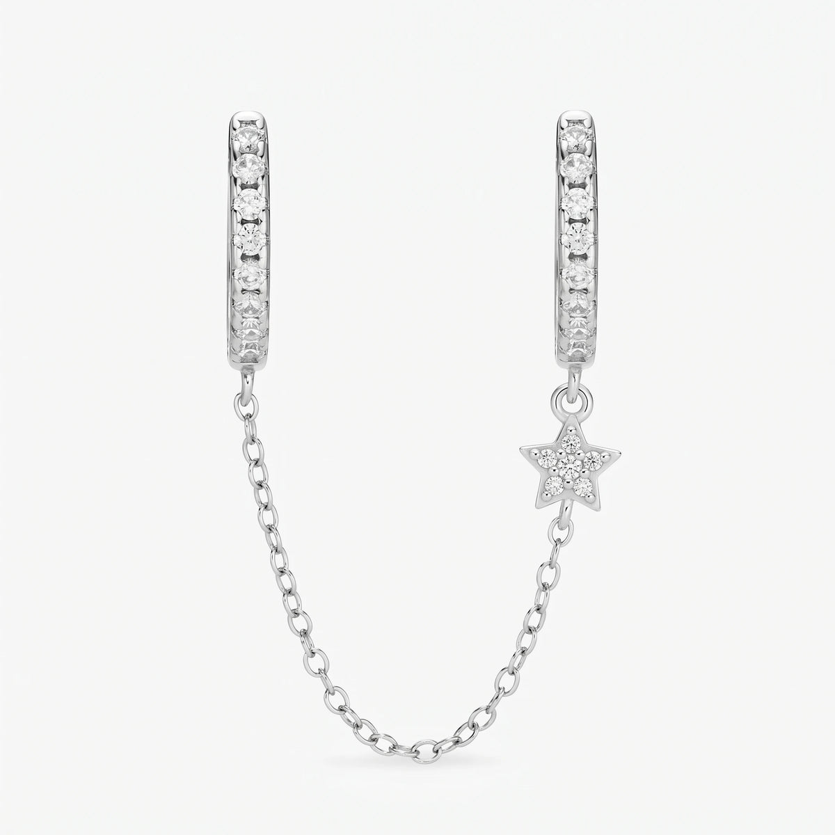 Star Chain Huggies — detail