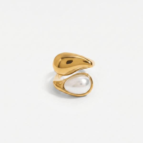 Anillo de Gota y Perla