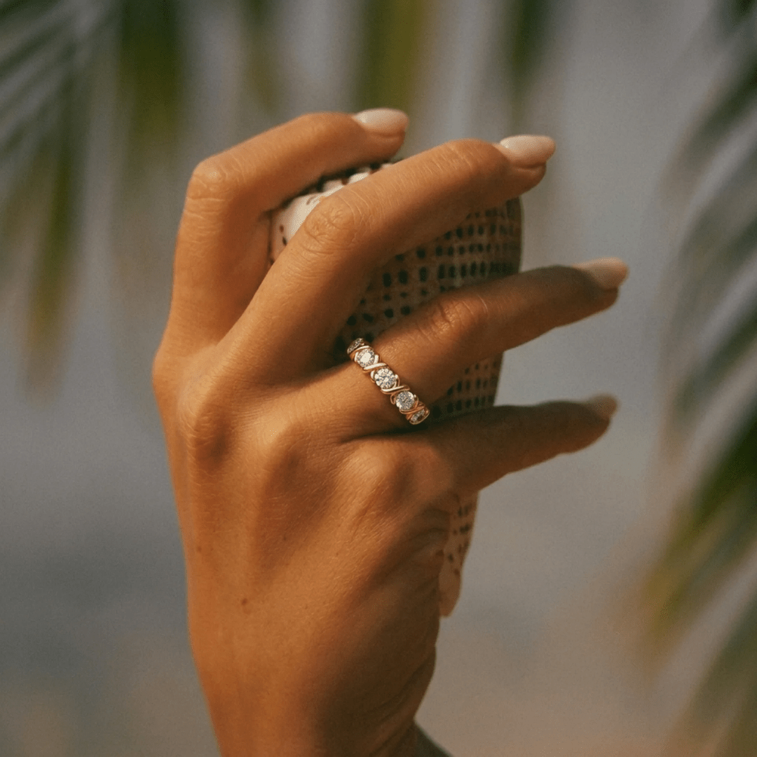 Embrace Ring — worn