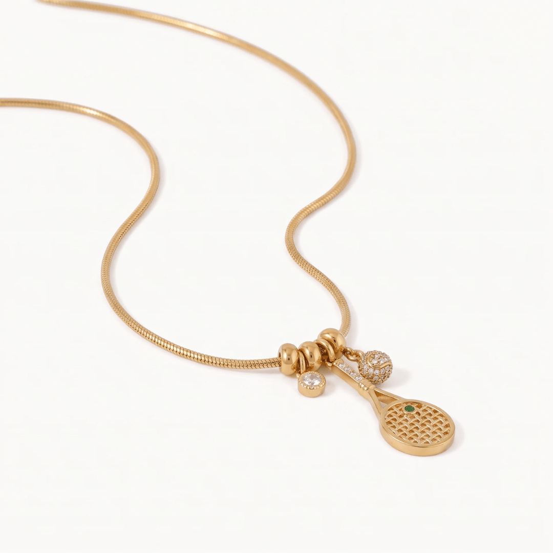 Match Point Necklace — detail