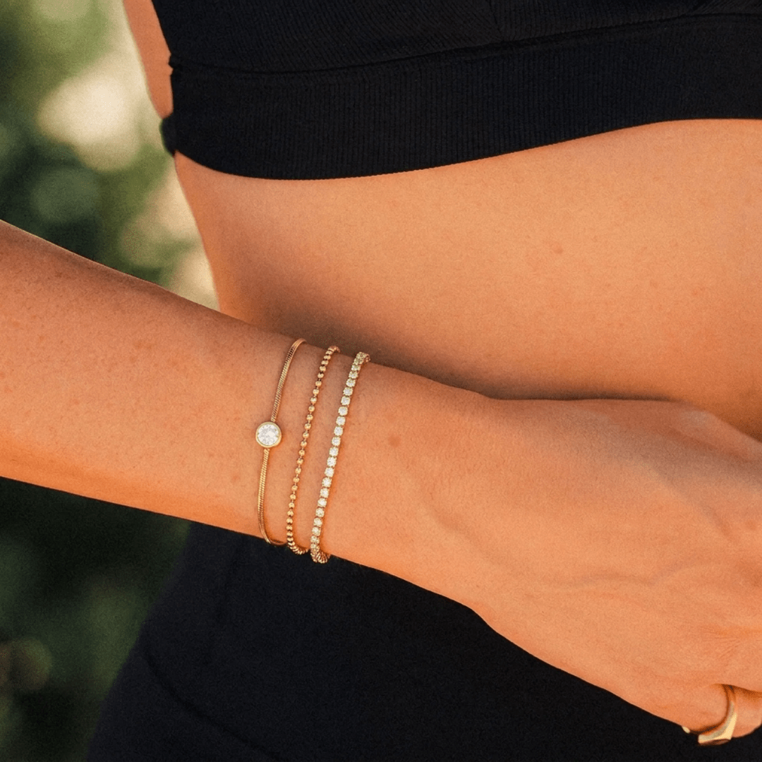 Stellar Bracelet Set — worn