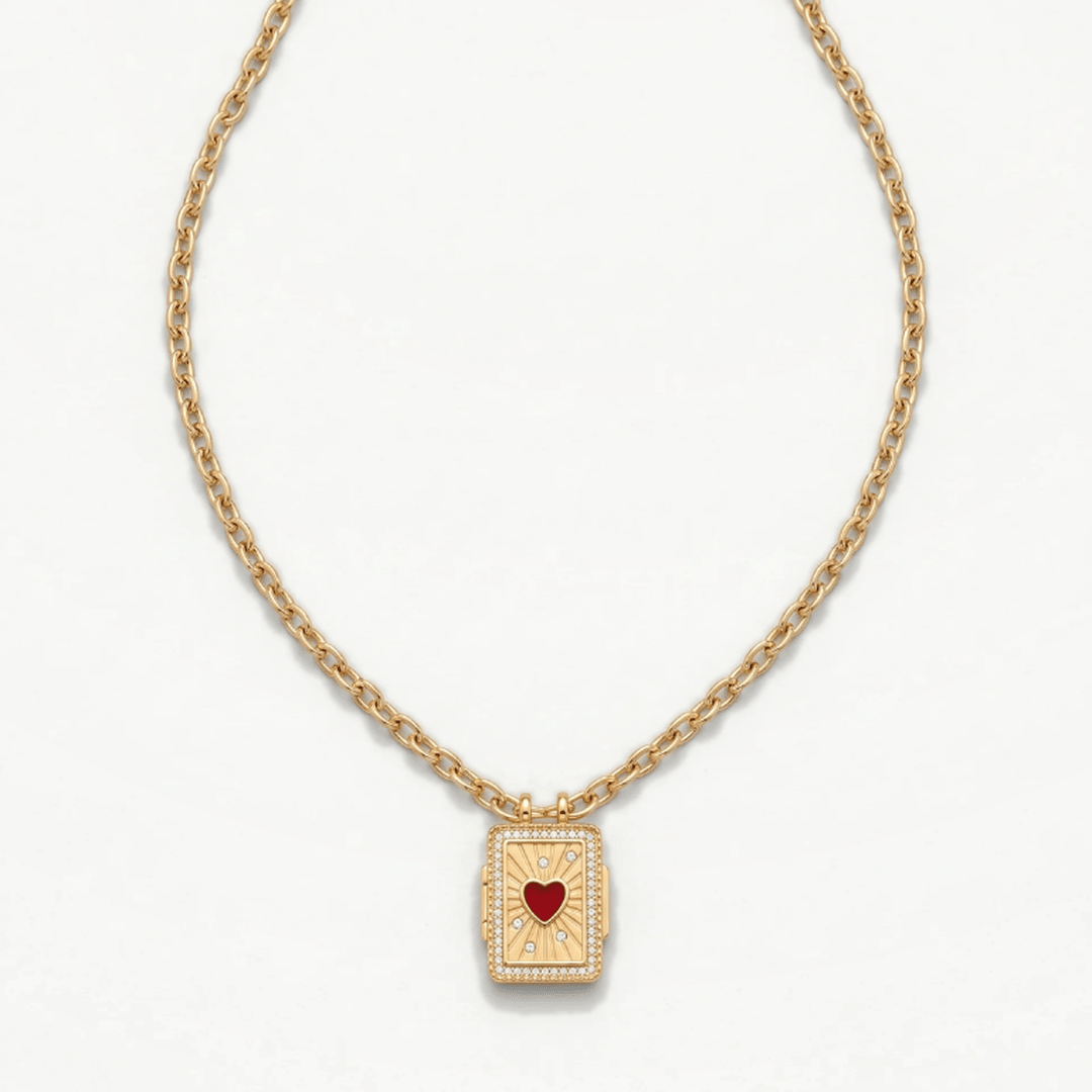 Love Letter Necklace — detail