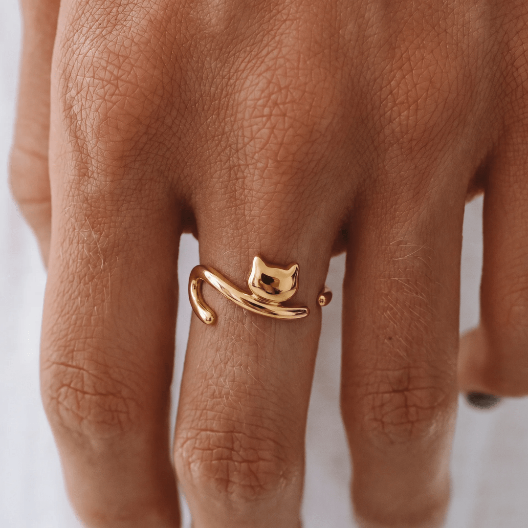 Kitty Ring — worn