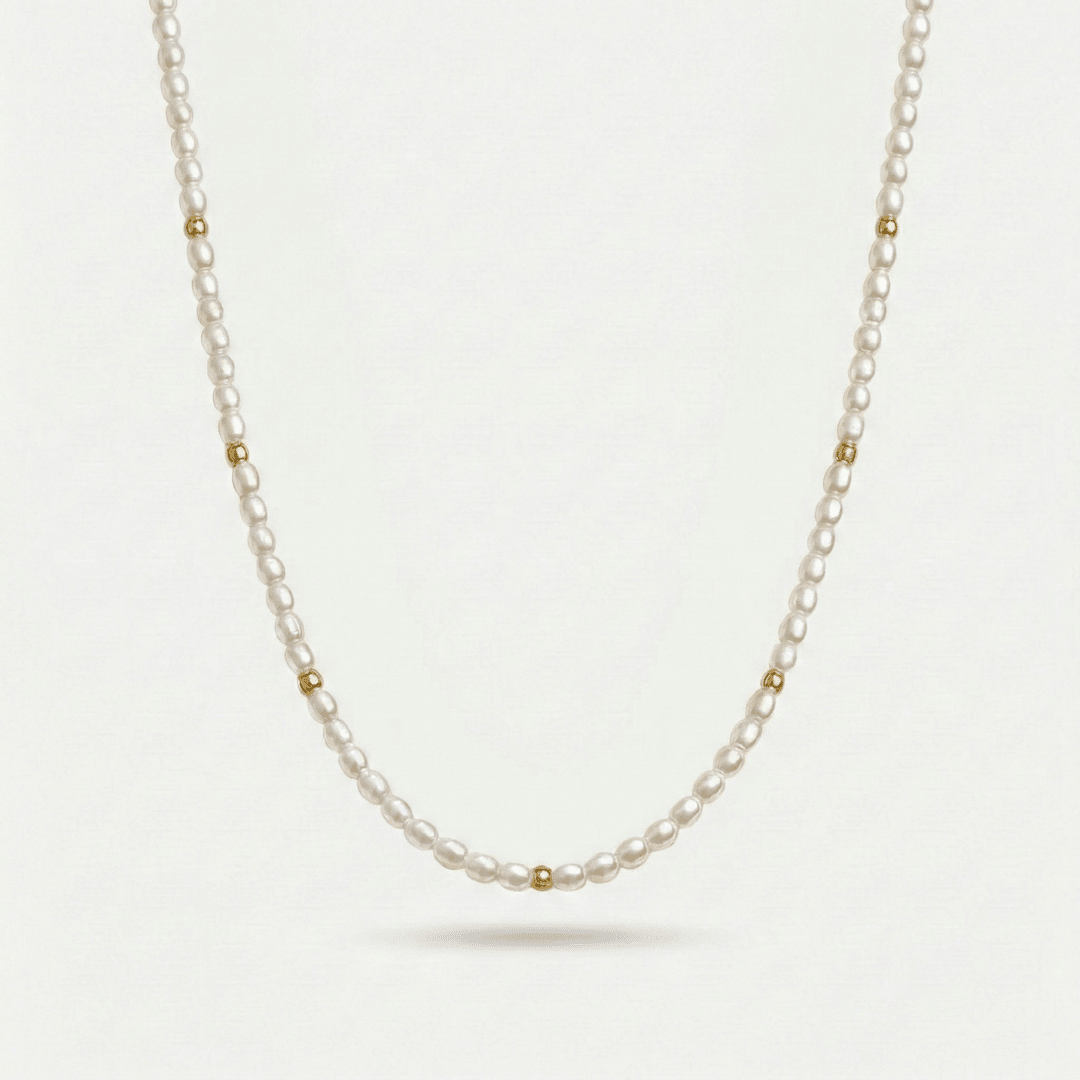 Pearl and Gold Choker