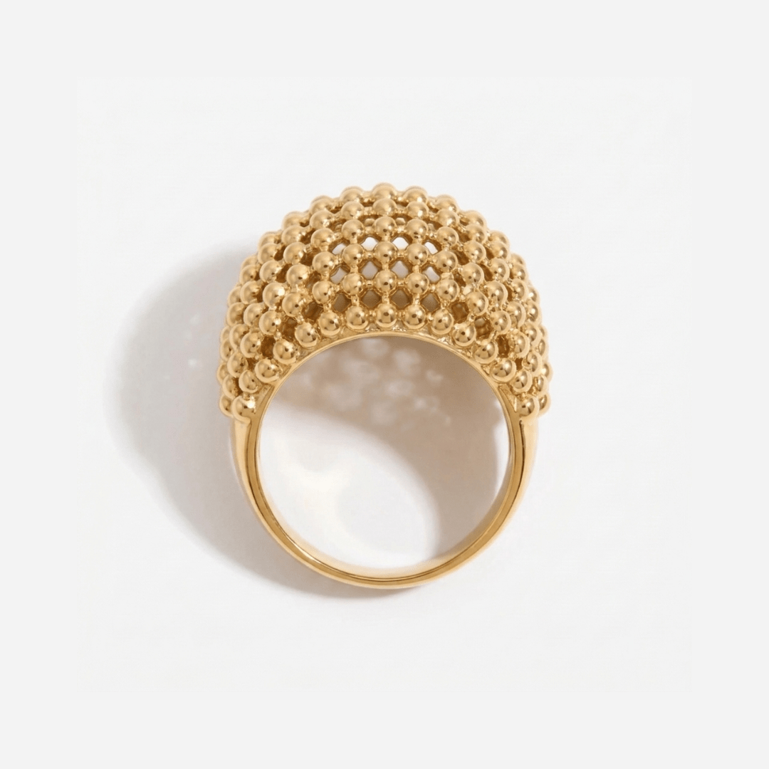 Mesh Dome Ring — detail