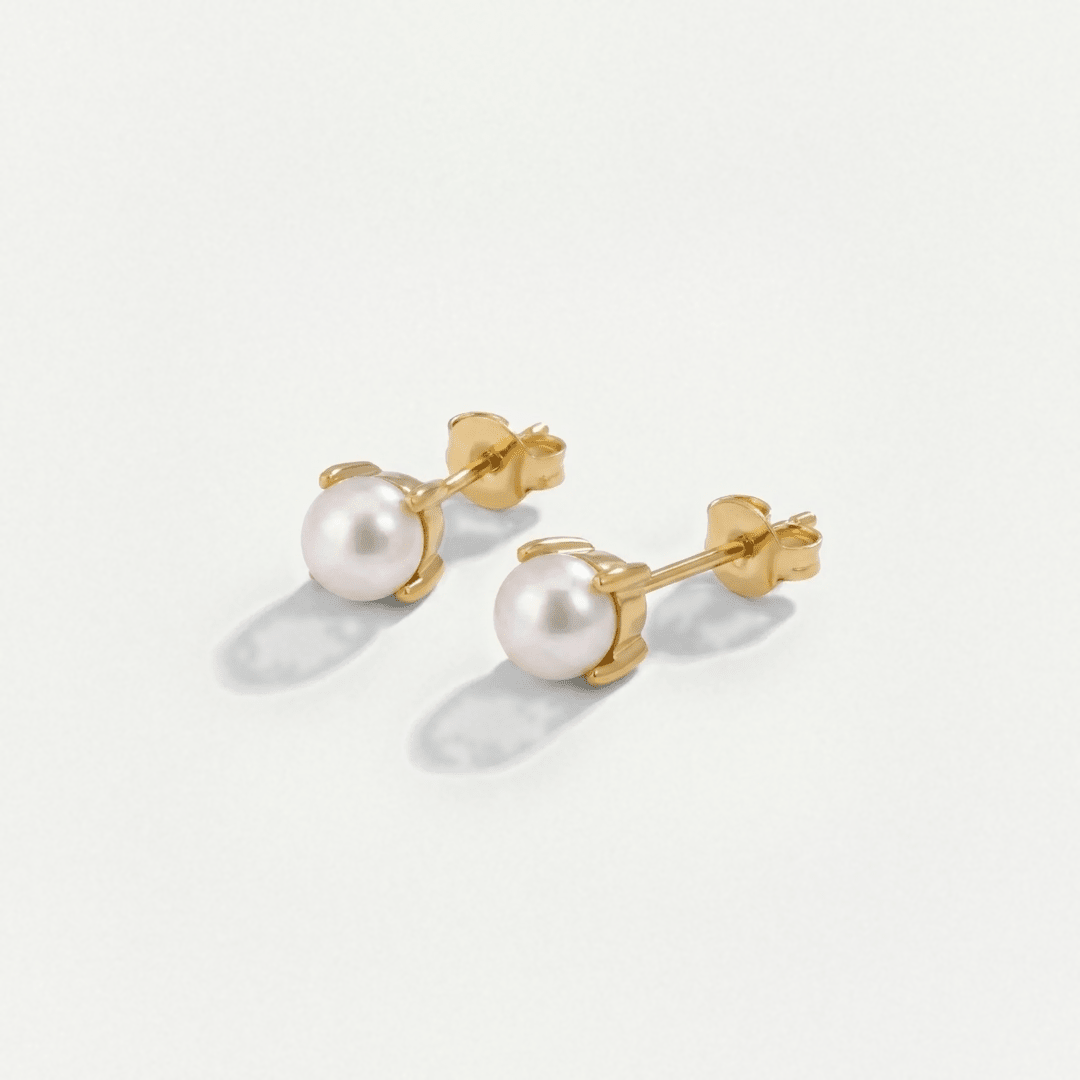 Pearl Studs — detail