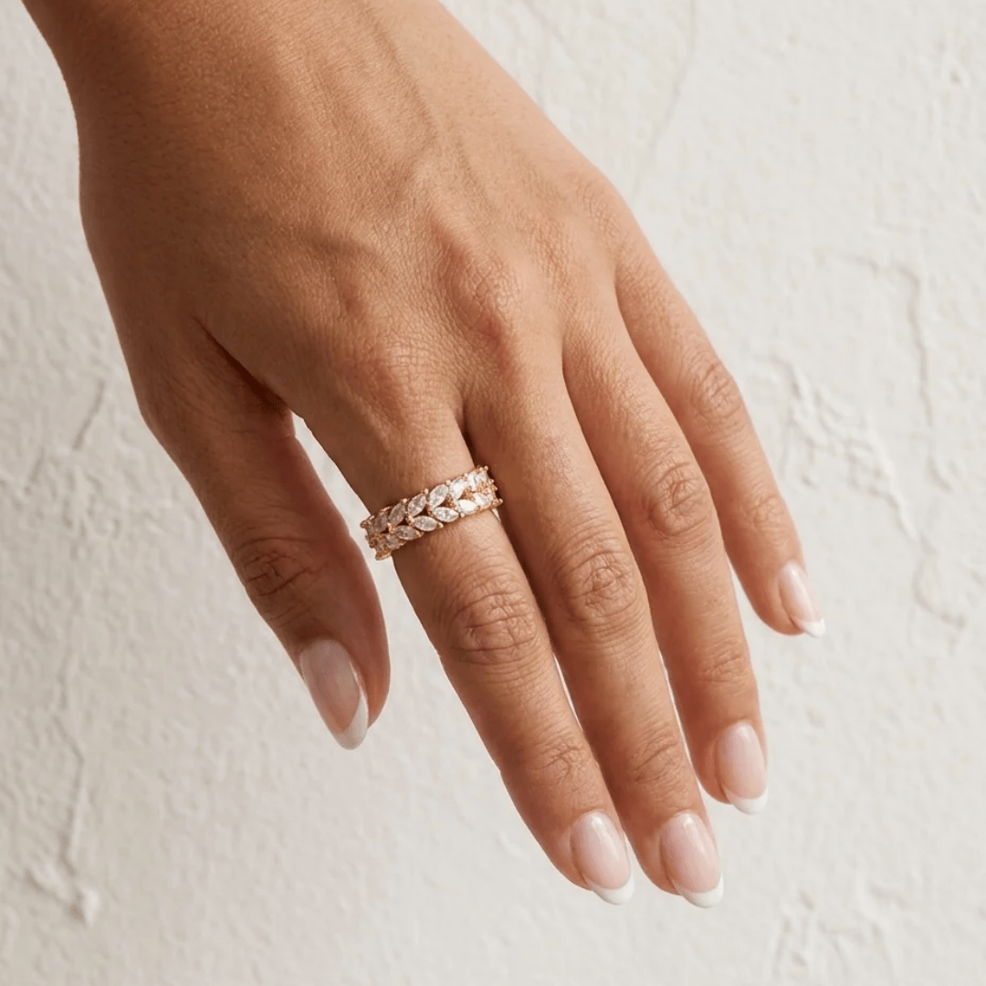 Wheat Ring — worn