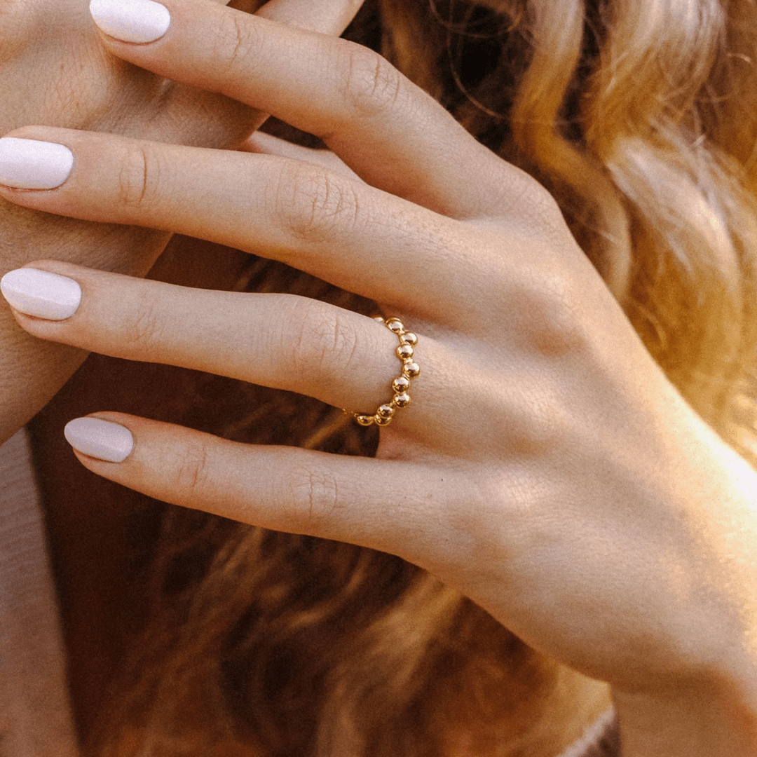 Ellipse Ring — worn