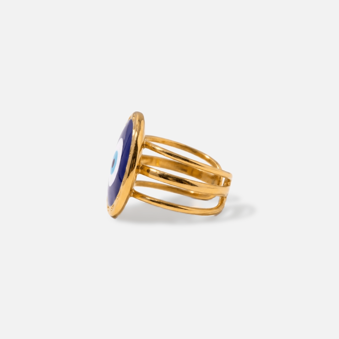 Evil Eye Ring — detail