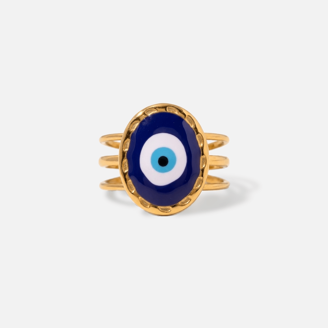 Evil Eye Ring — detail