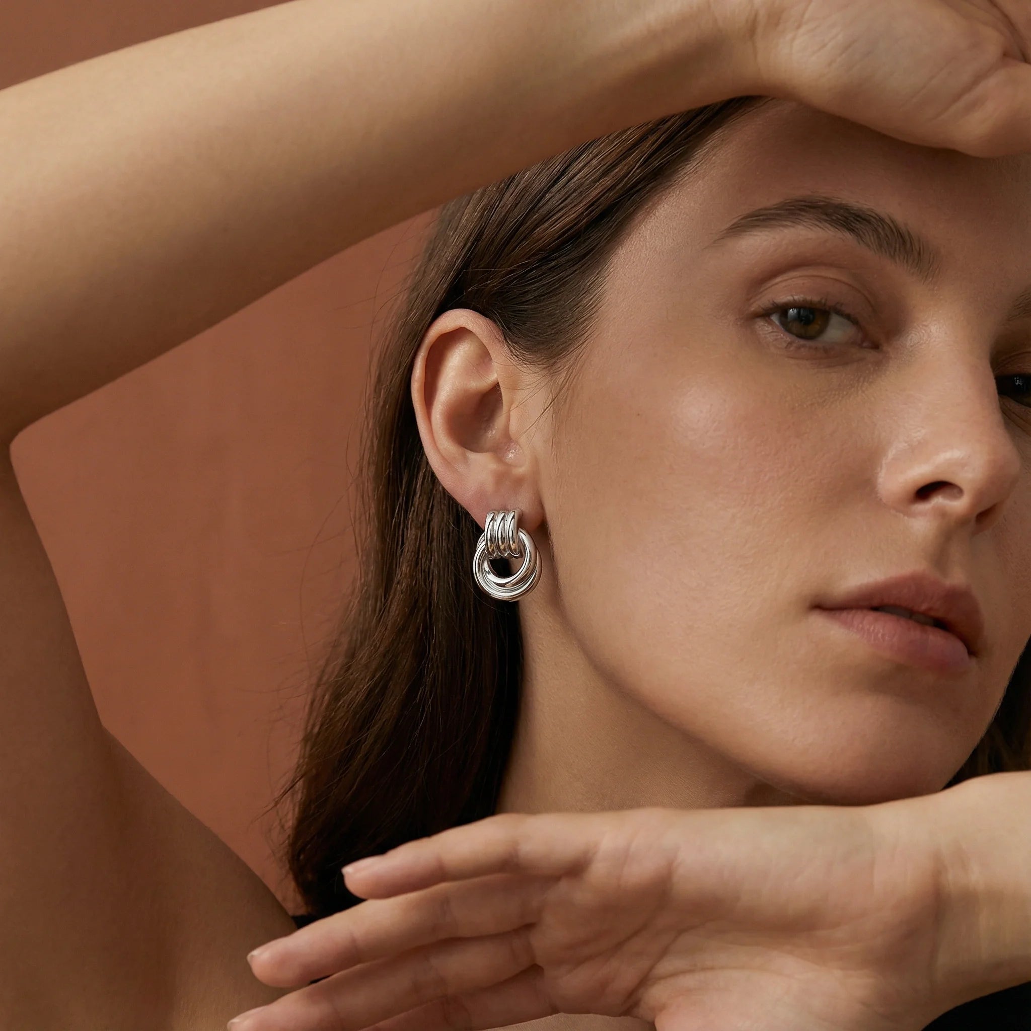 Francesca Earrings — worn