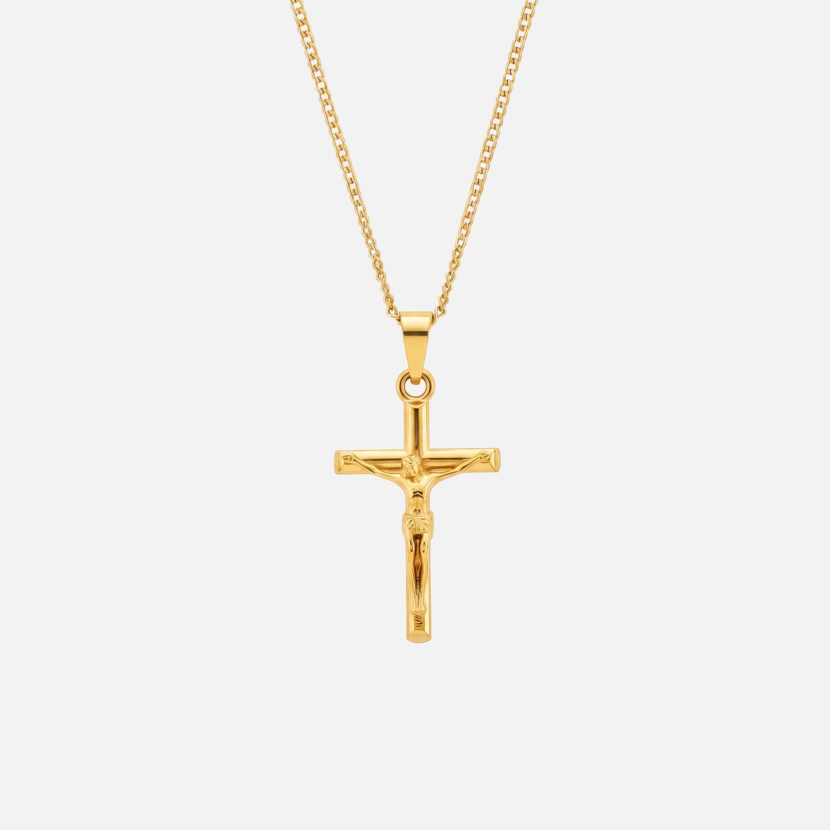 Crucifix Necklace — studio shot