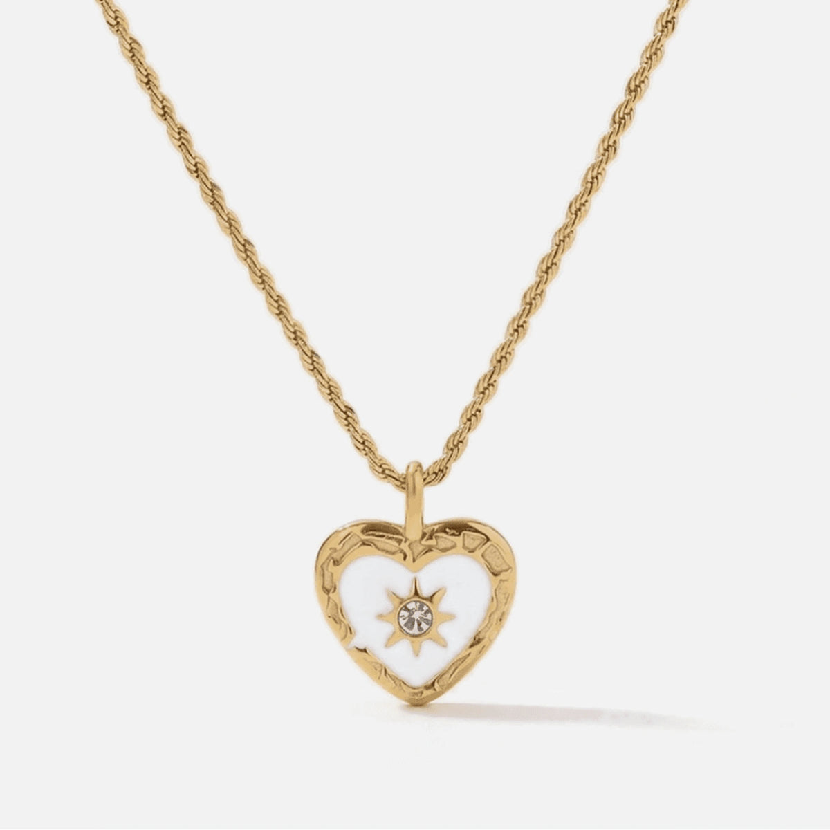 Destiny Heart Necklace — studio shot