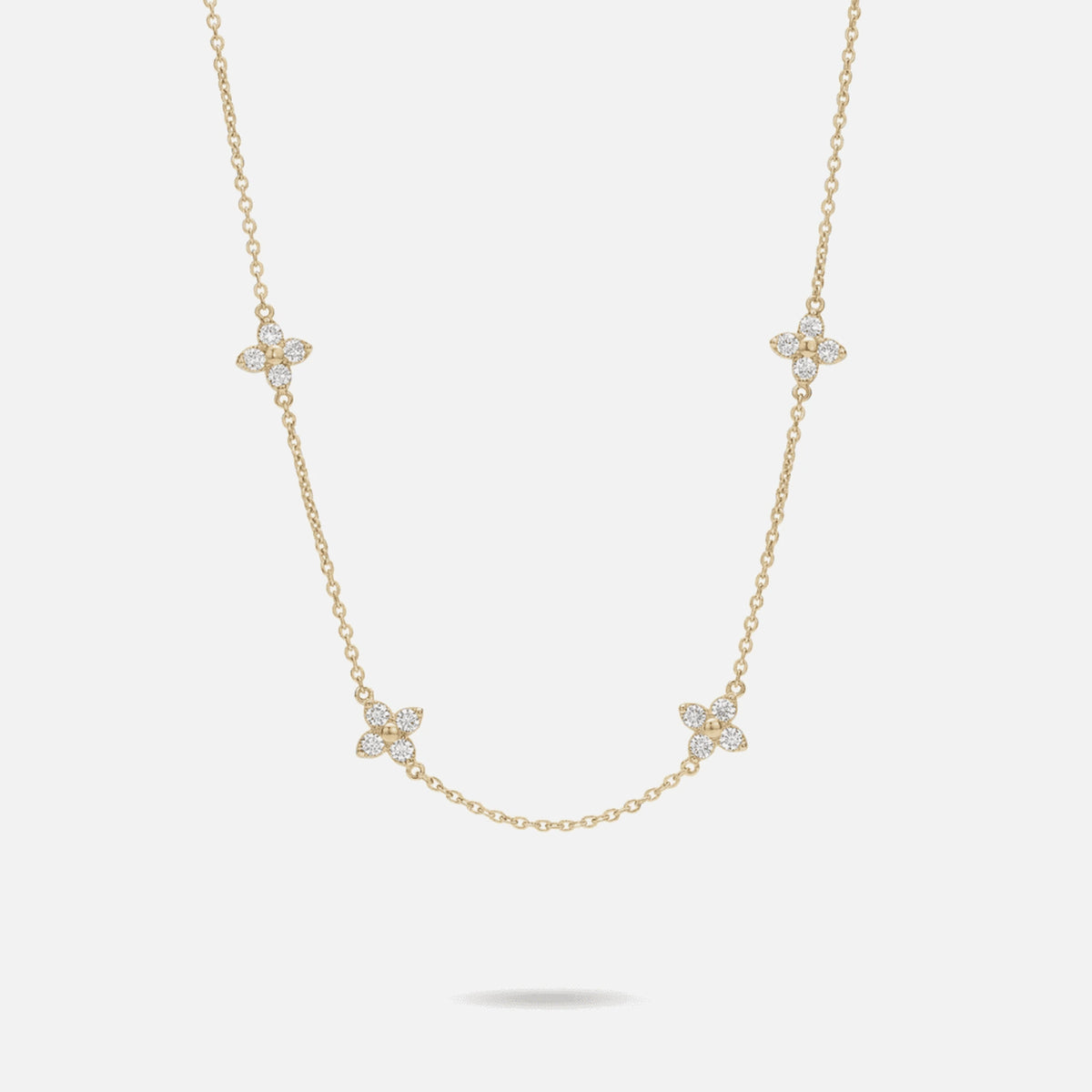 Flower Station Necklace — studio shot