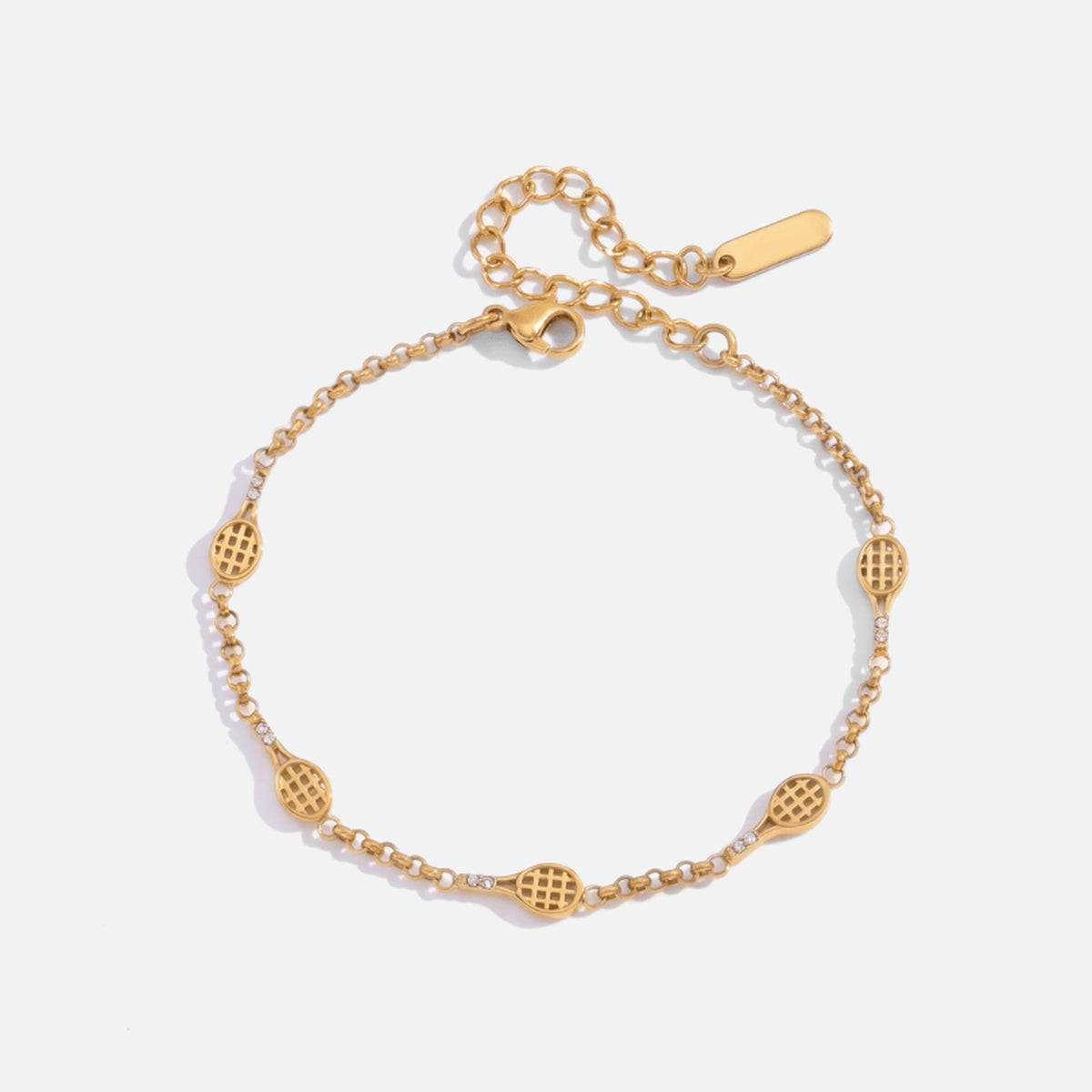 Racket Station Bracelet — studio shot