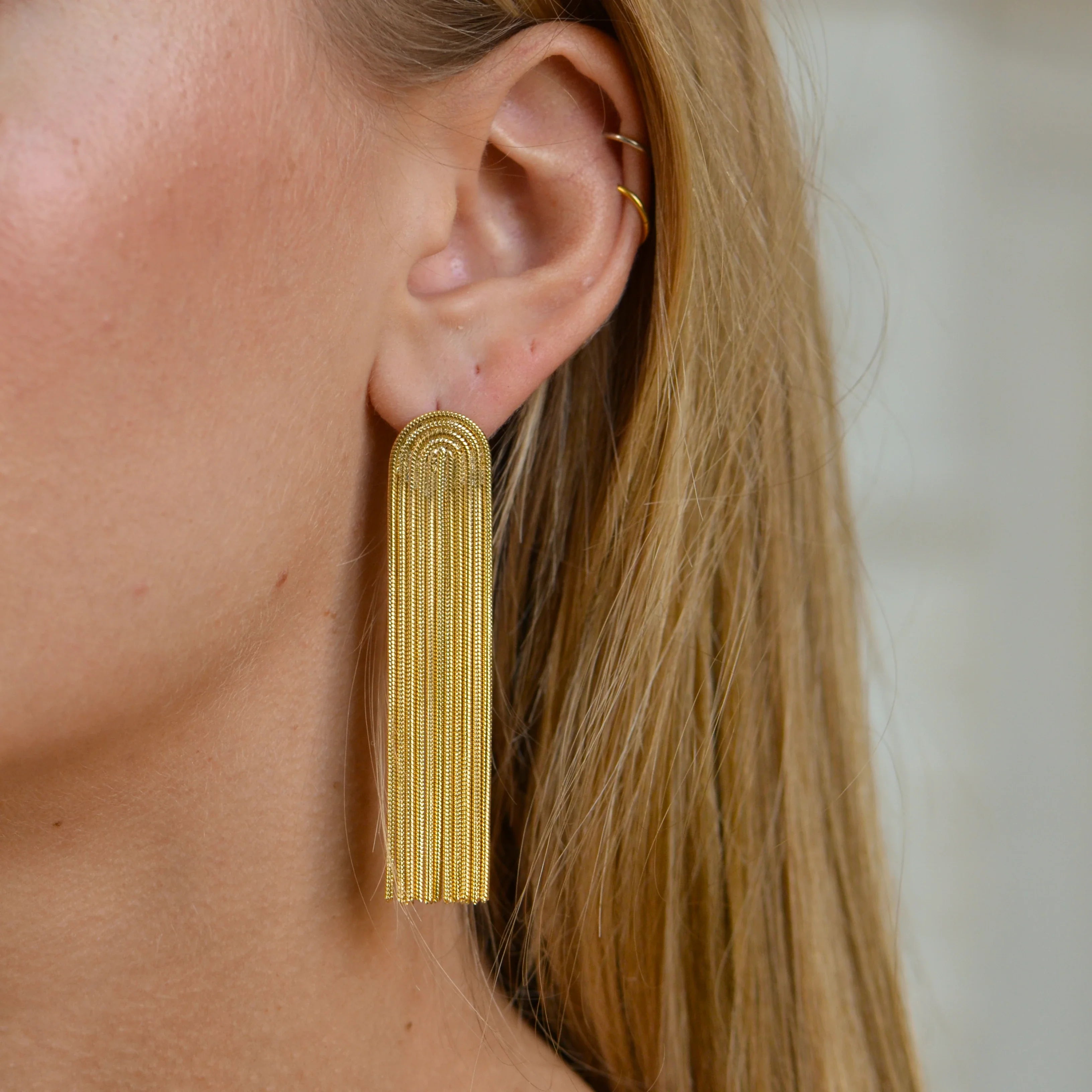 Diva Earrings — worn