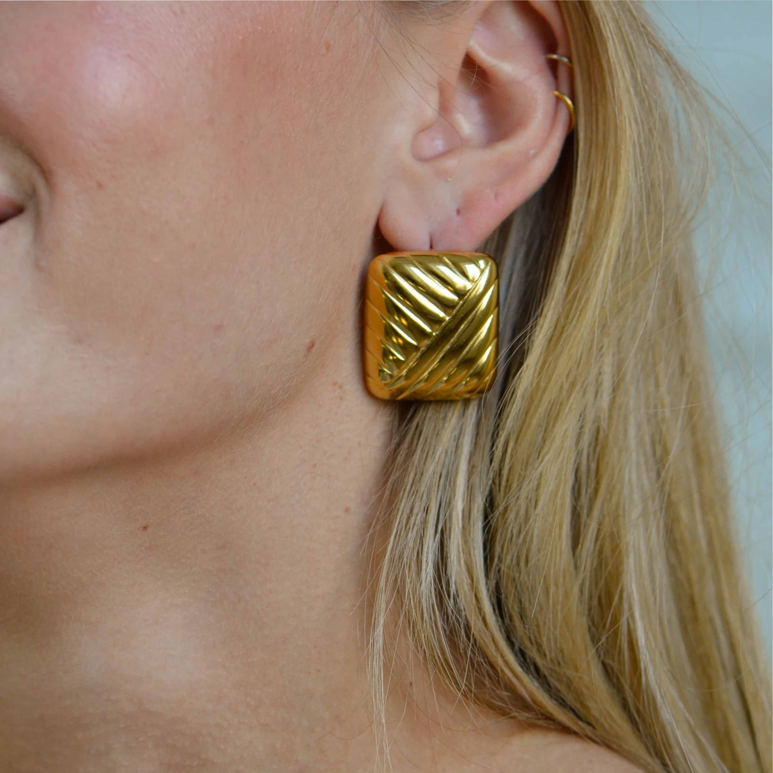 Alessandra Earrings — worn