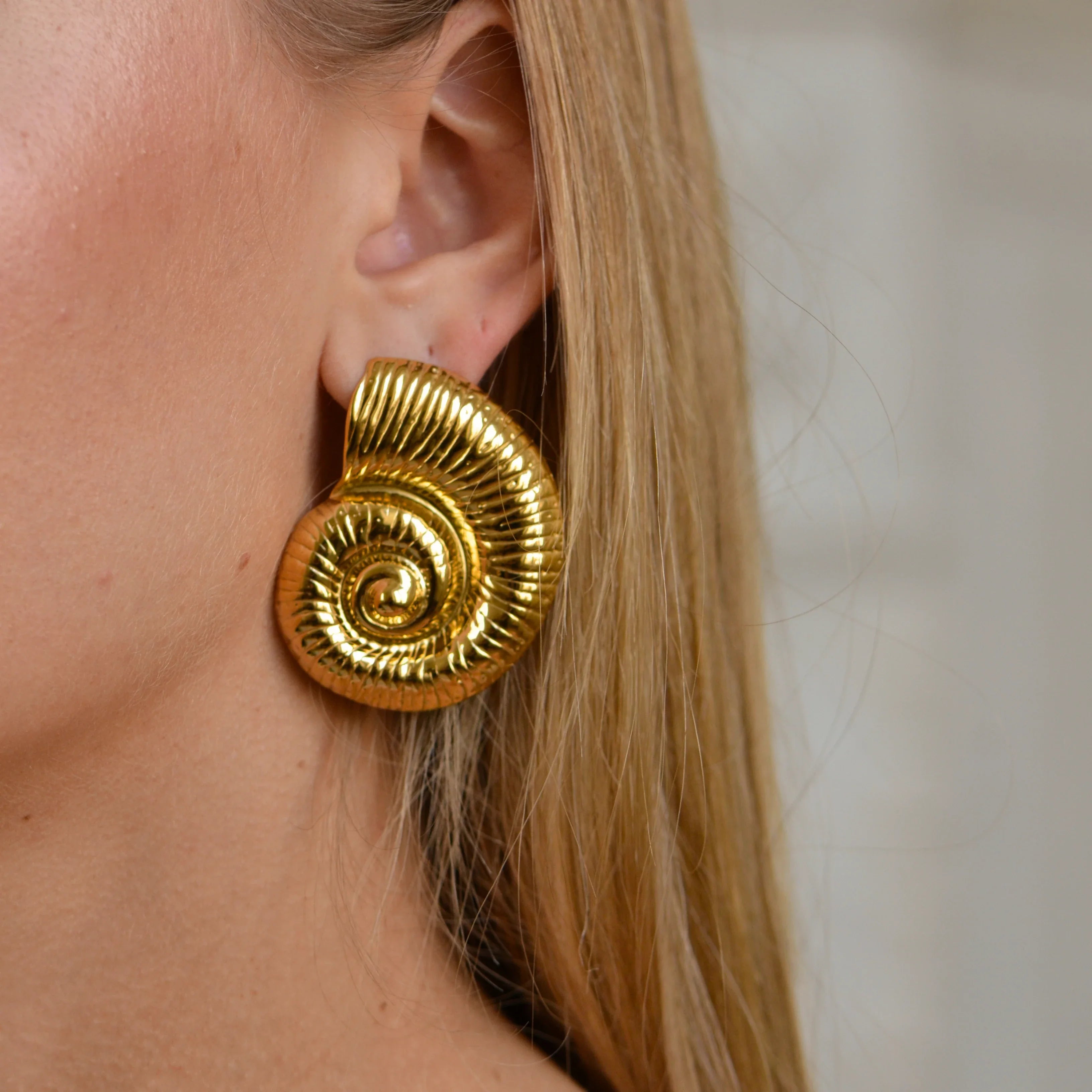 Luma Earrings — worn