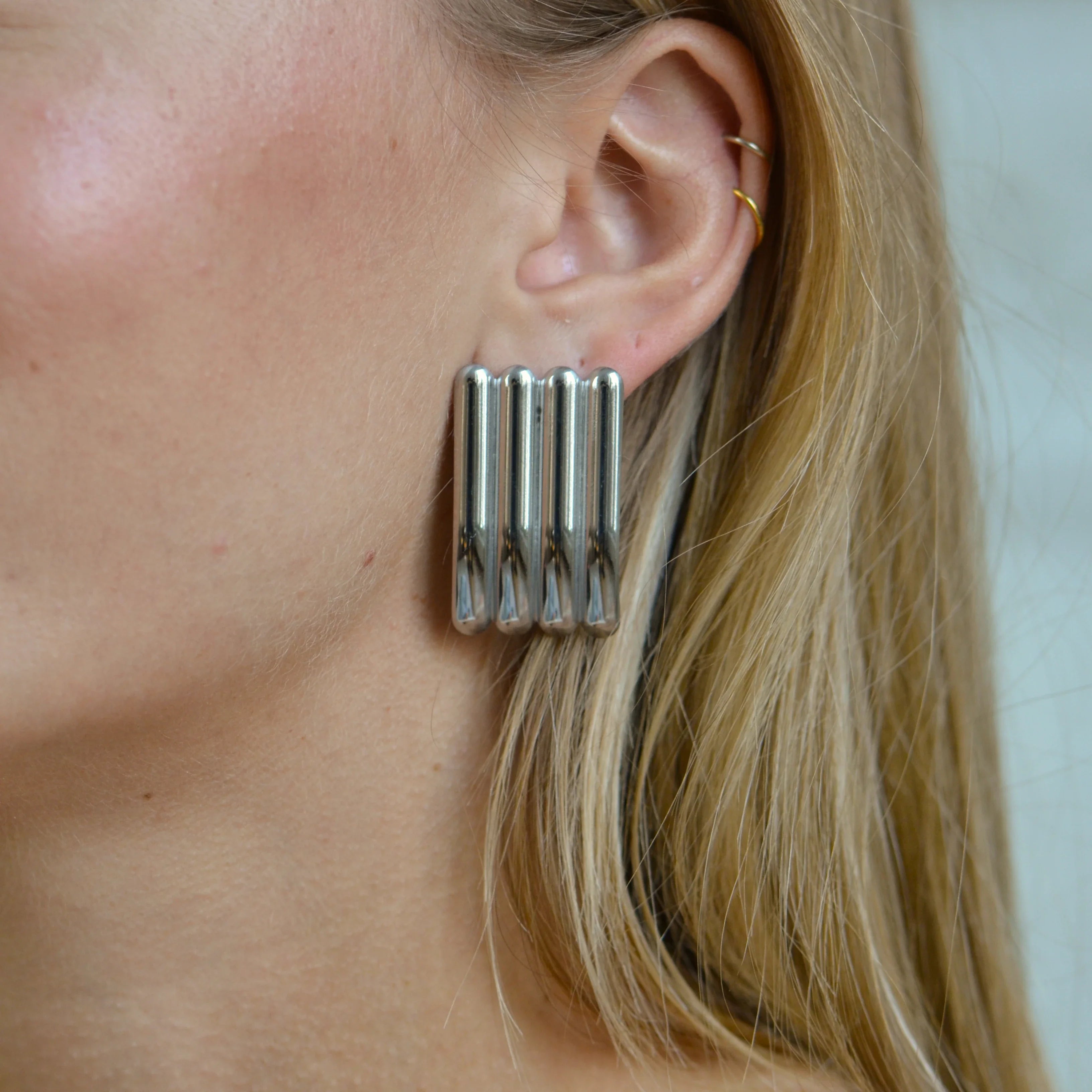Silvia Earrings — worn