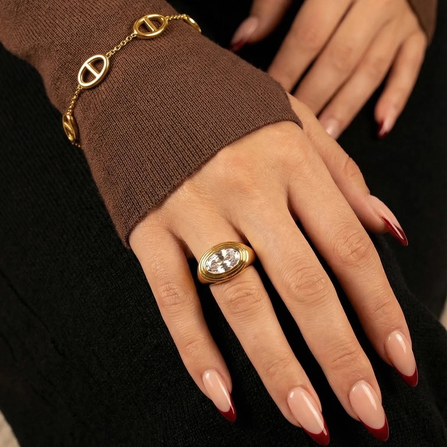 Alma Ring — worn