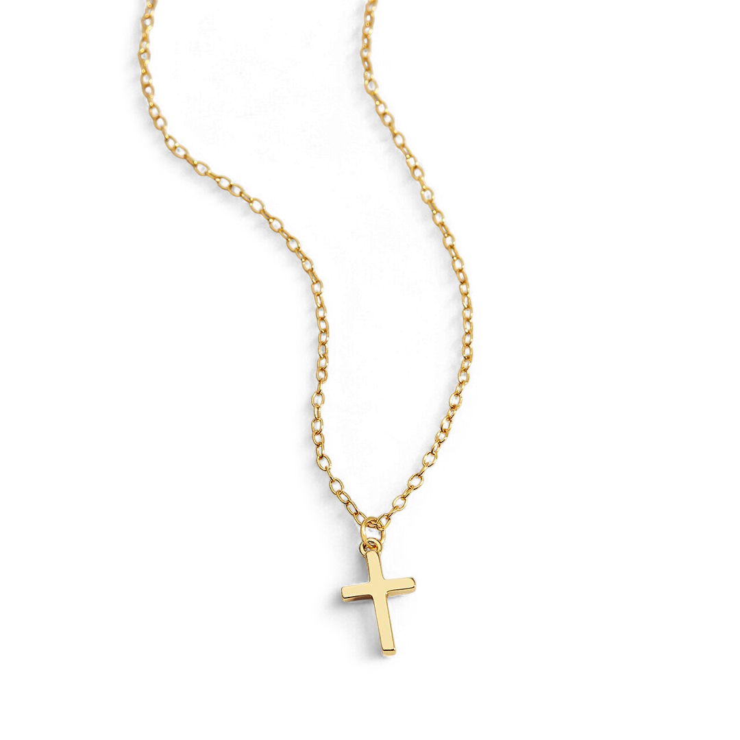Timeless Cross Necklace — detail