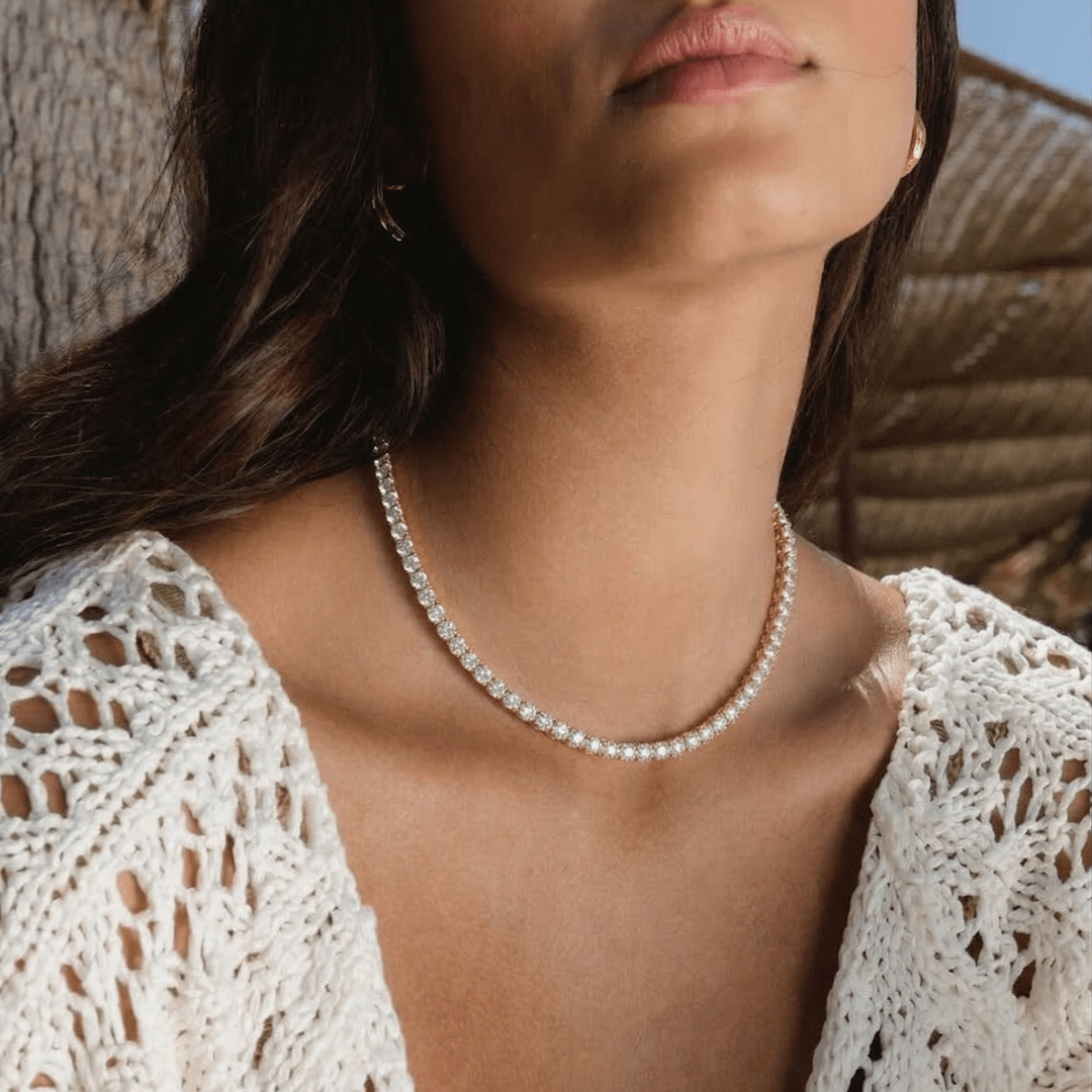 Serena Tennis Necklace