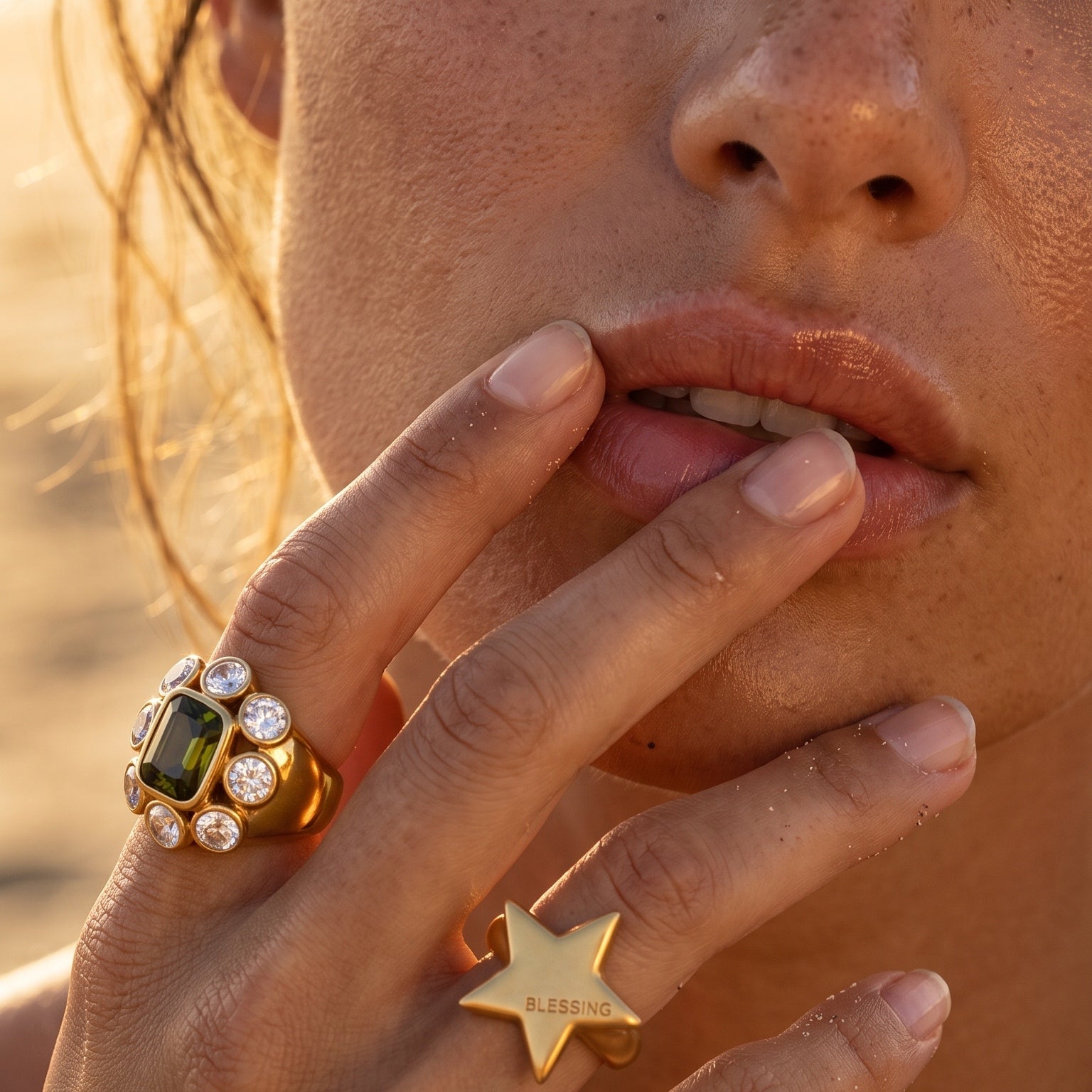 Olympia Ring — worn