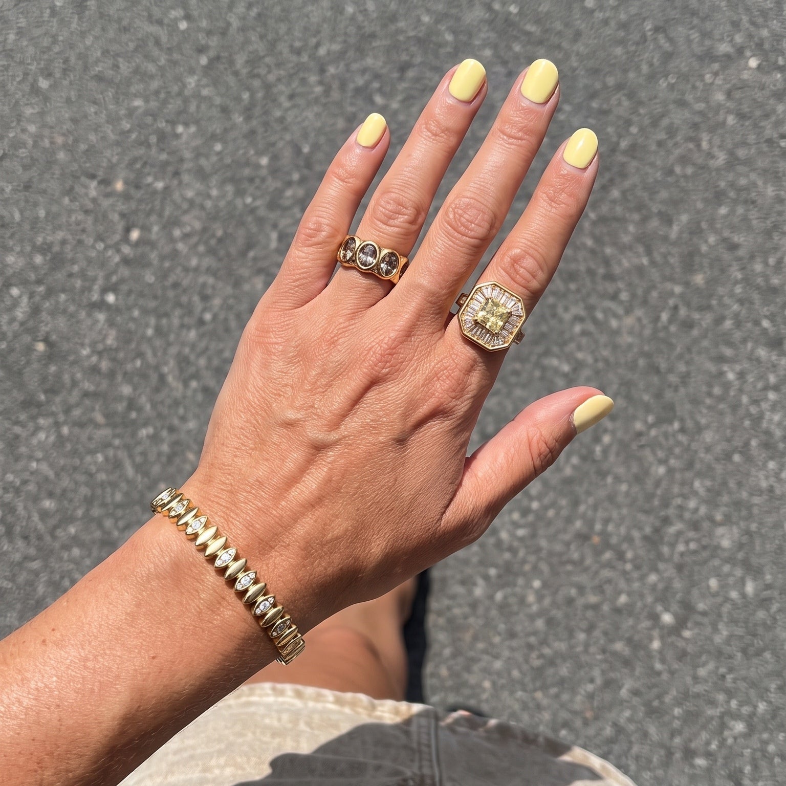 Romy Ring — worn