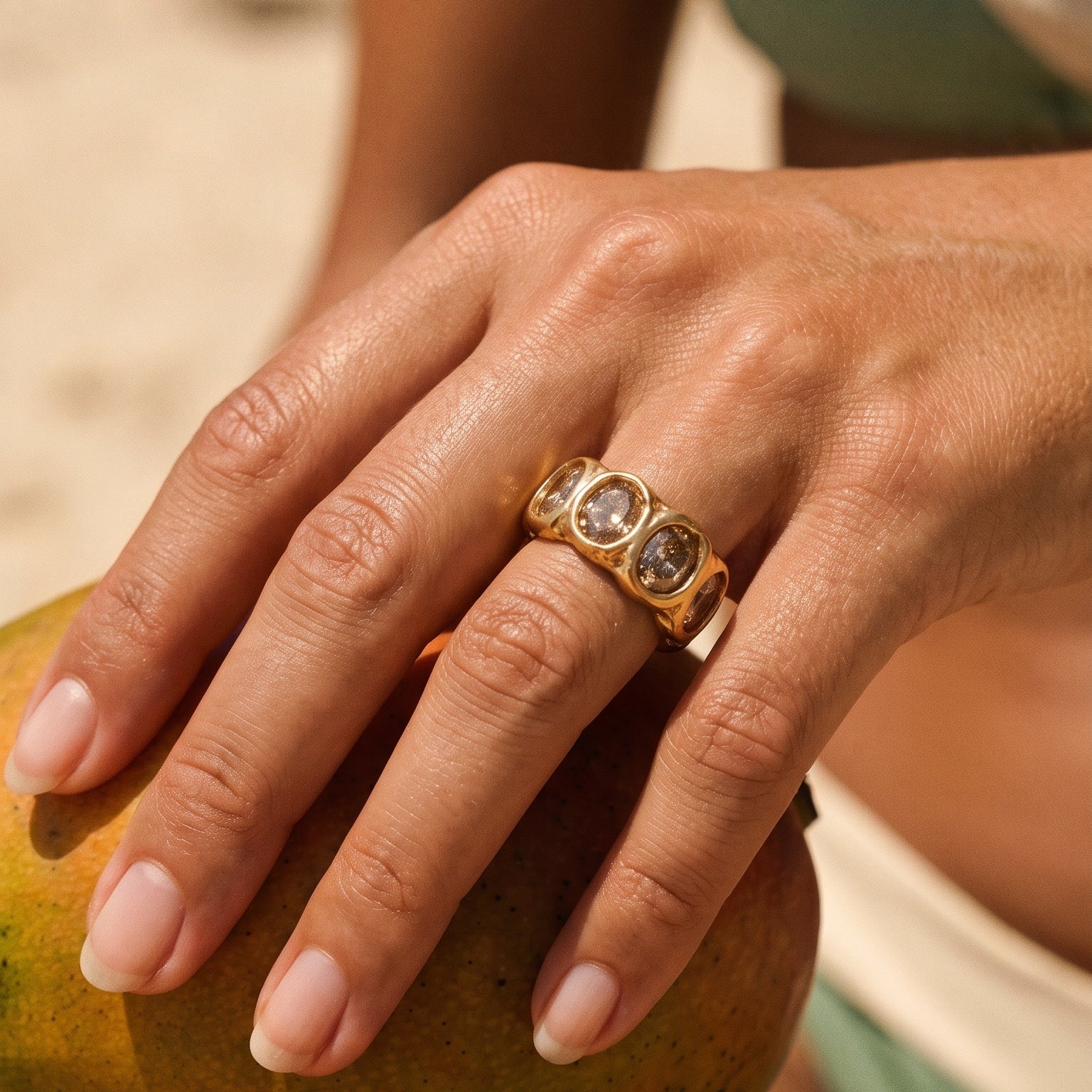 Romy Ring — worn