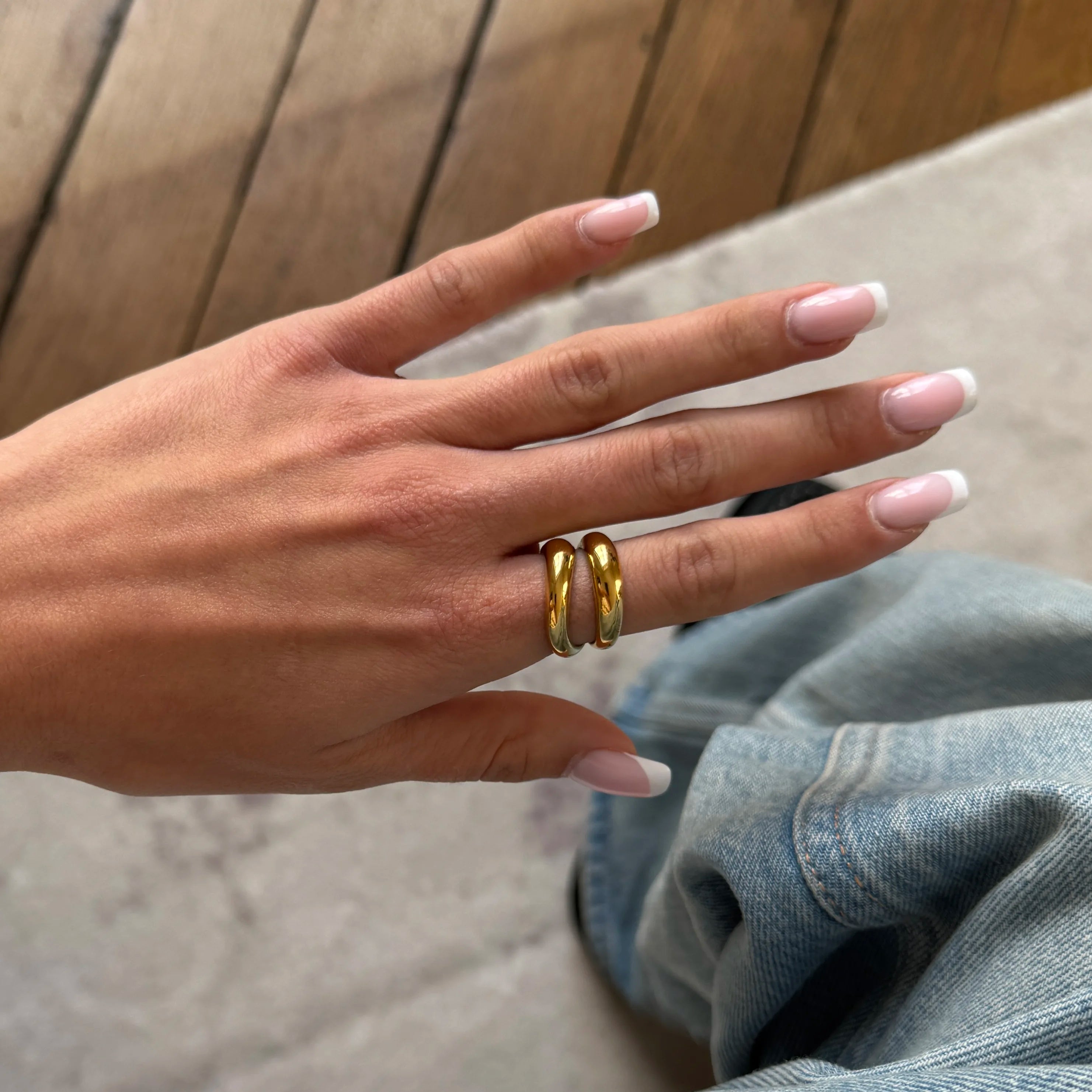 Nahia Ring — worn