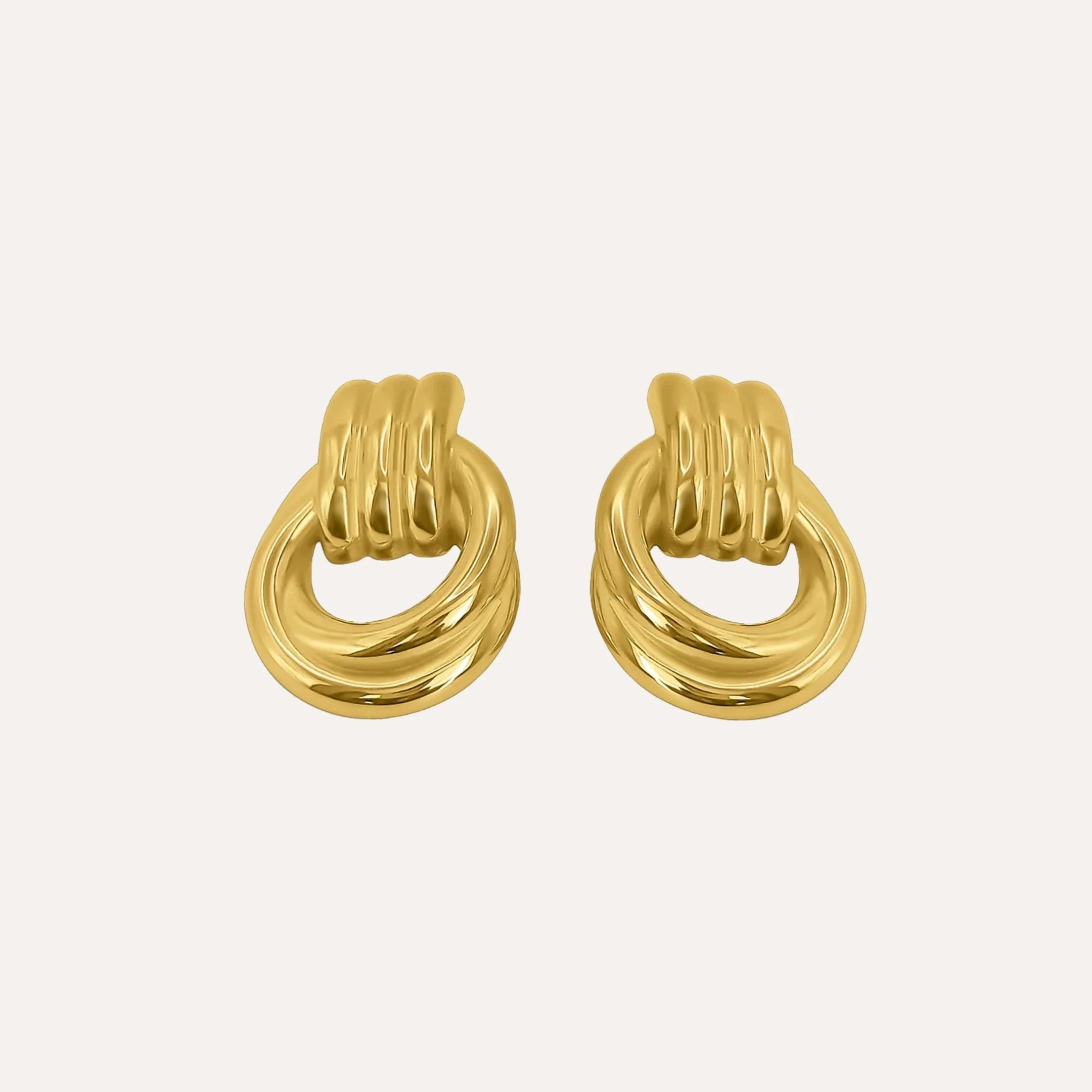 Francesca Earrings — studio shot on light grey