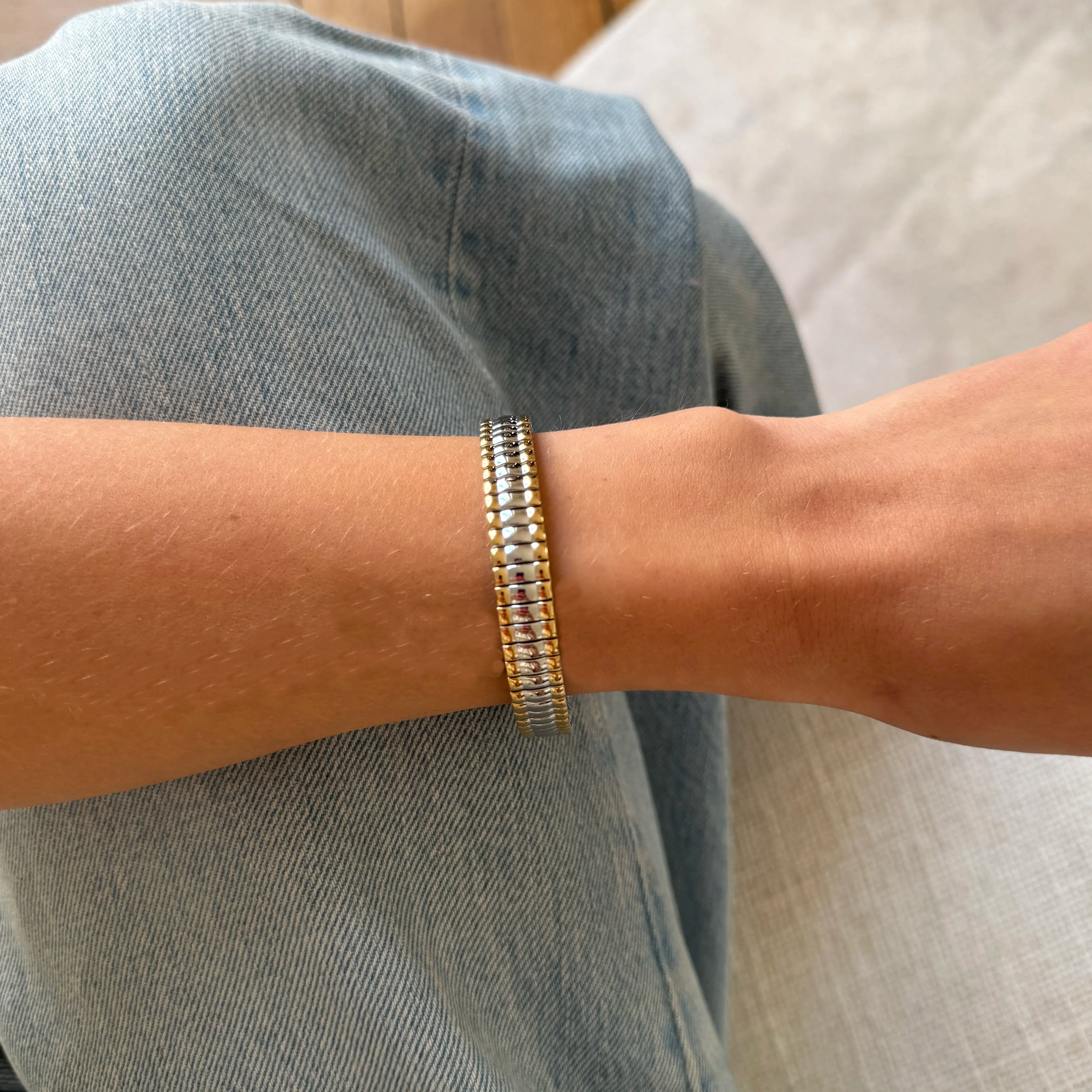 Contour Bracelet — worn