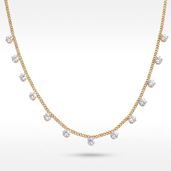 Lucia Necklace — studio shot on light grey