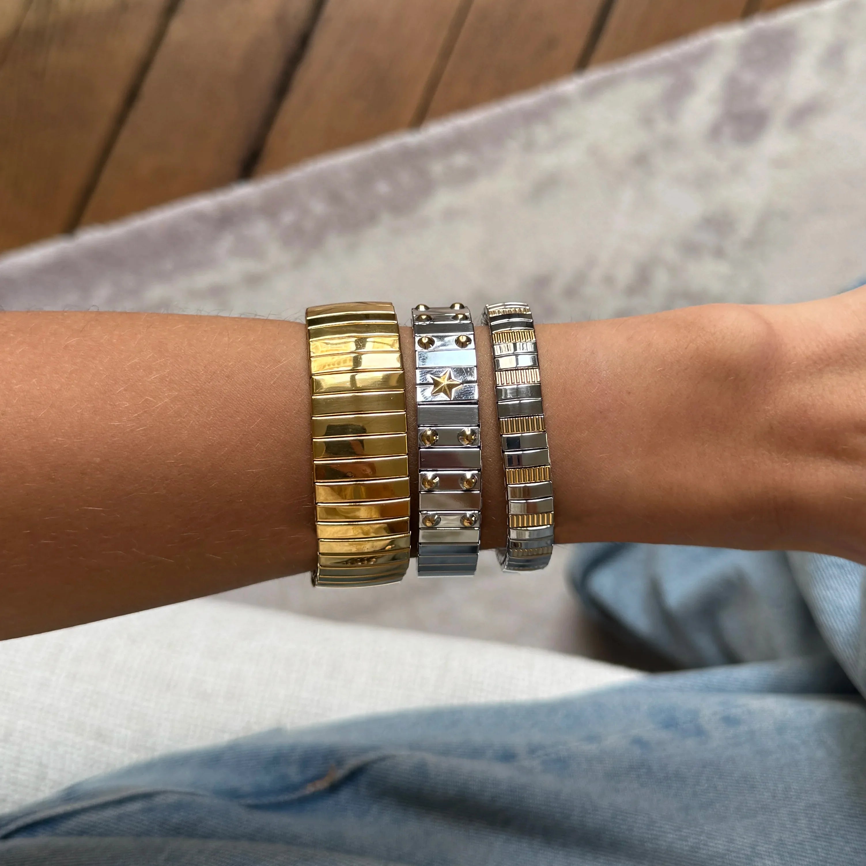 Cleo Bracelet — worn