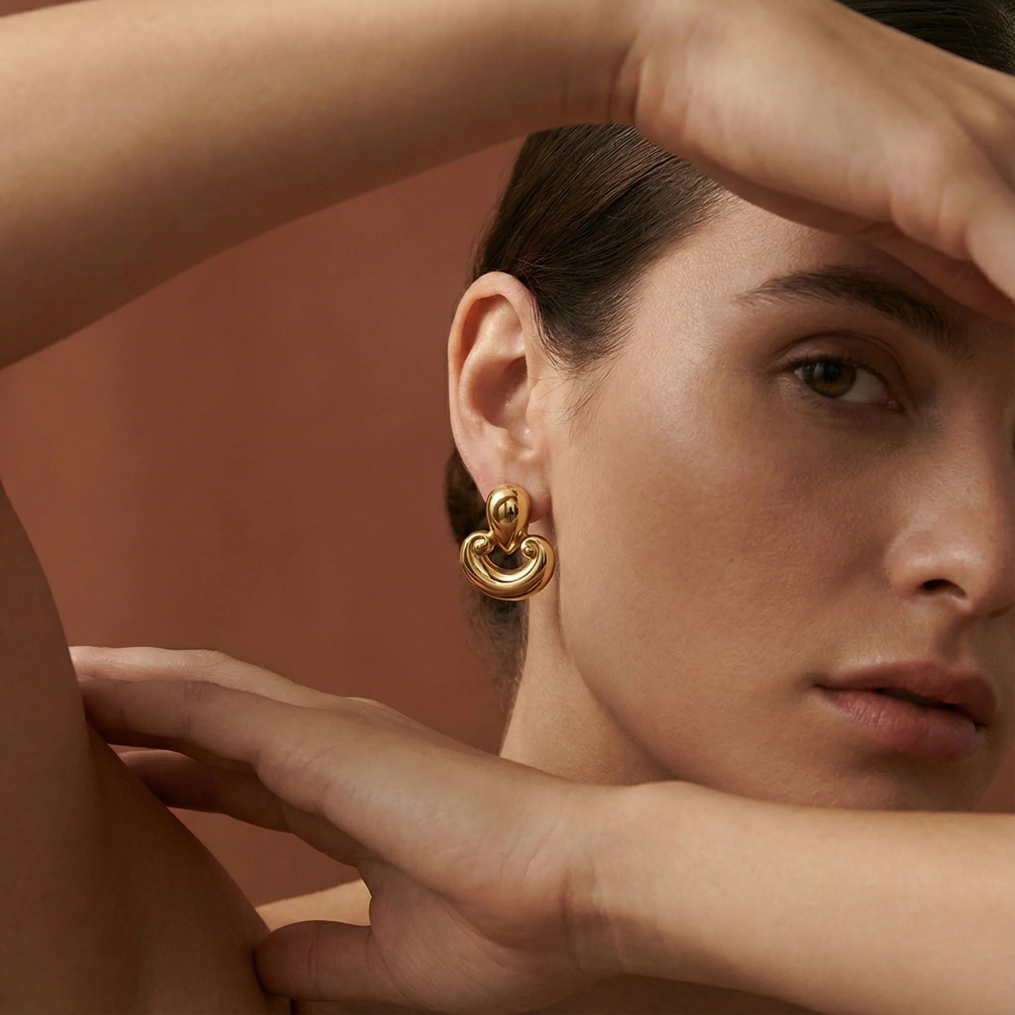 Gisele Earrings — worn