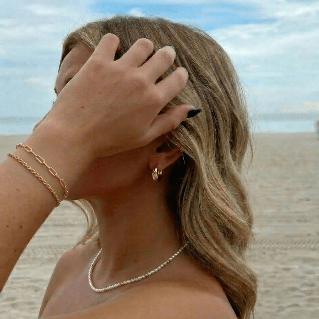 Pearl and Gold Choker