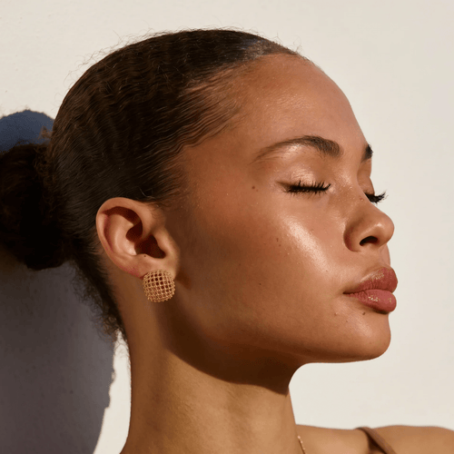 Mesh Studs — worn