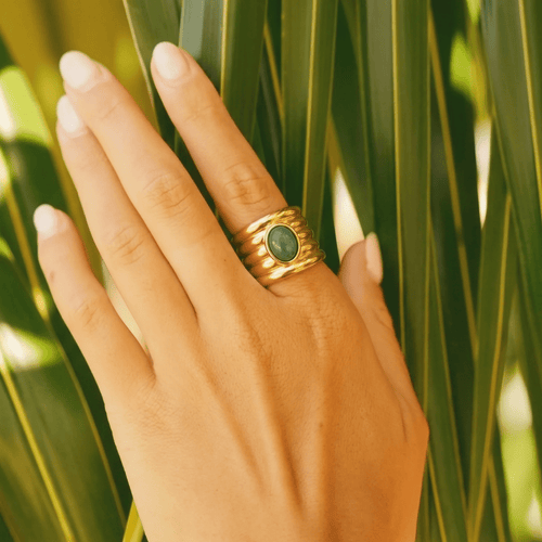 Jungle Ring — worn
