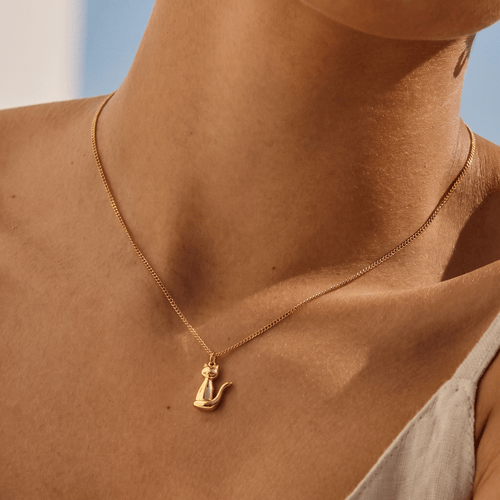 Kitty Necklace — worn