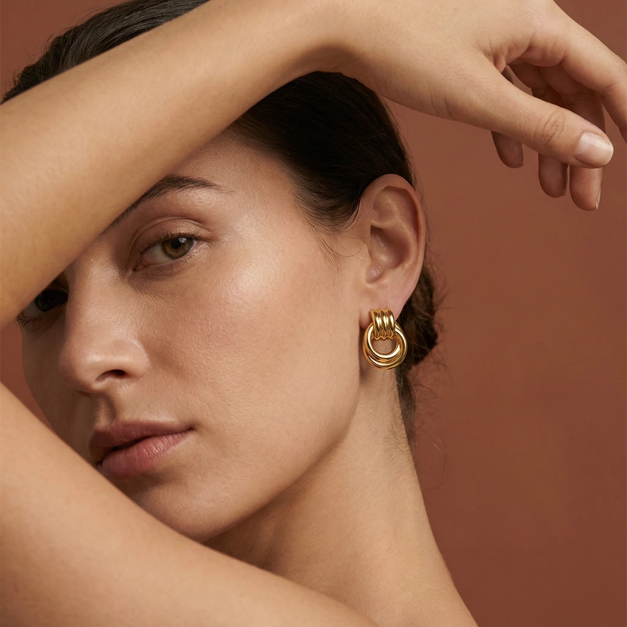 Francesca Earrings — worn