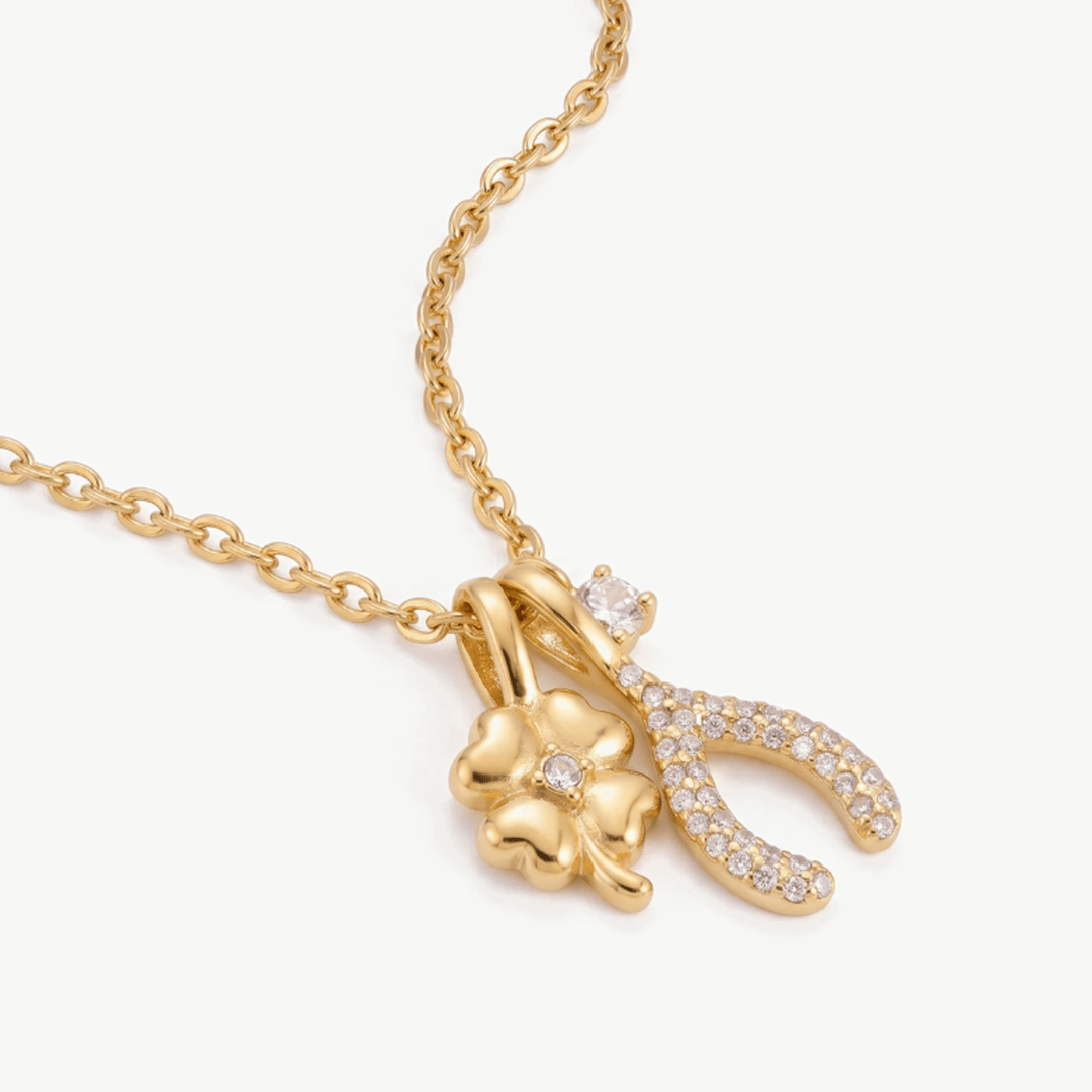 Lucky Charms Necklace — detail