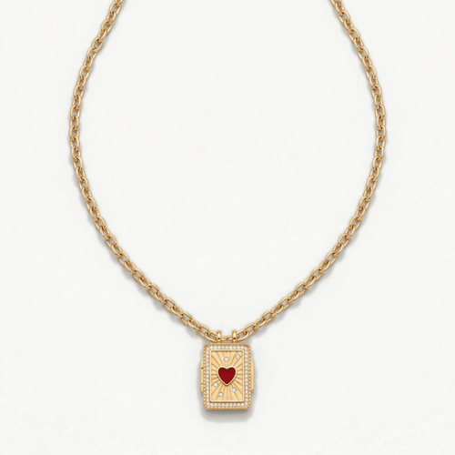 Love Letter Necklace — detail