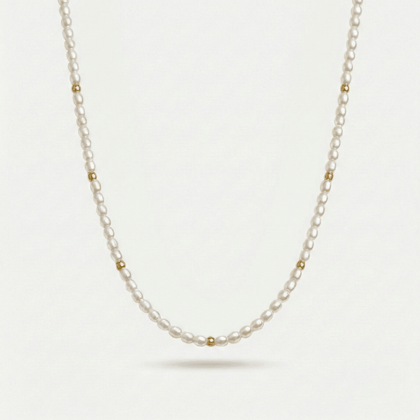 Pearl and Gold Choker