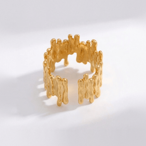 Coral Ring — worn