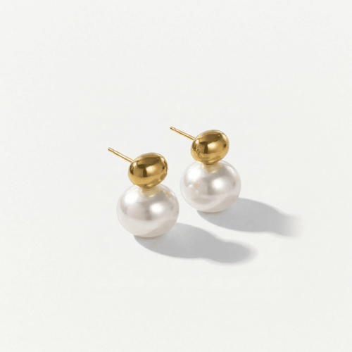 Pearl Dome Studs — detail