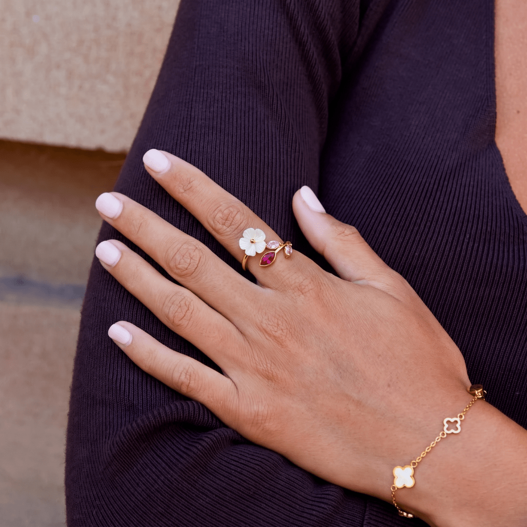 Lilly Ring — worn