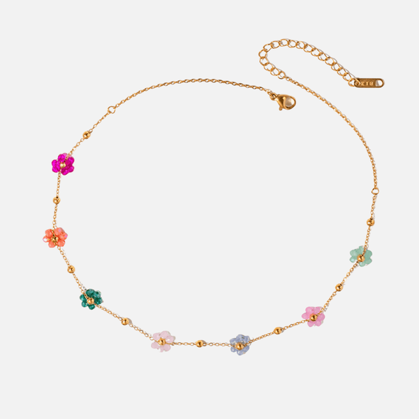 Azalea Floral Necklace