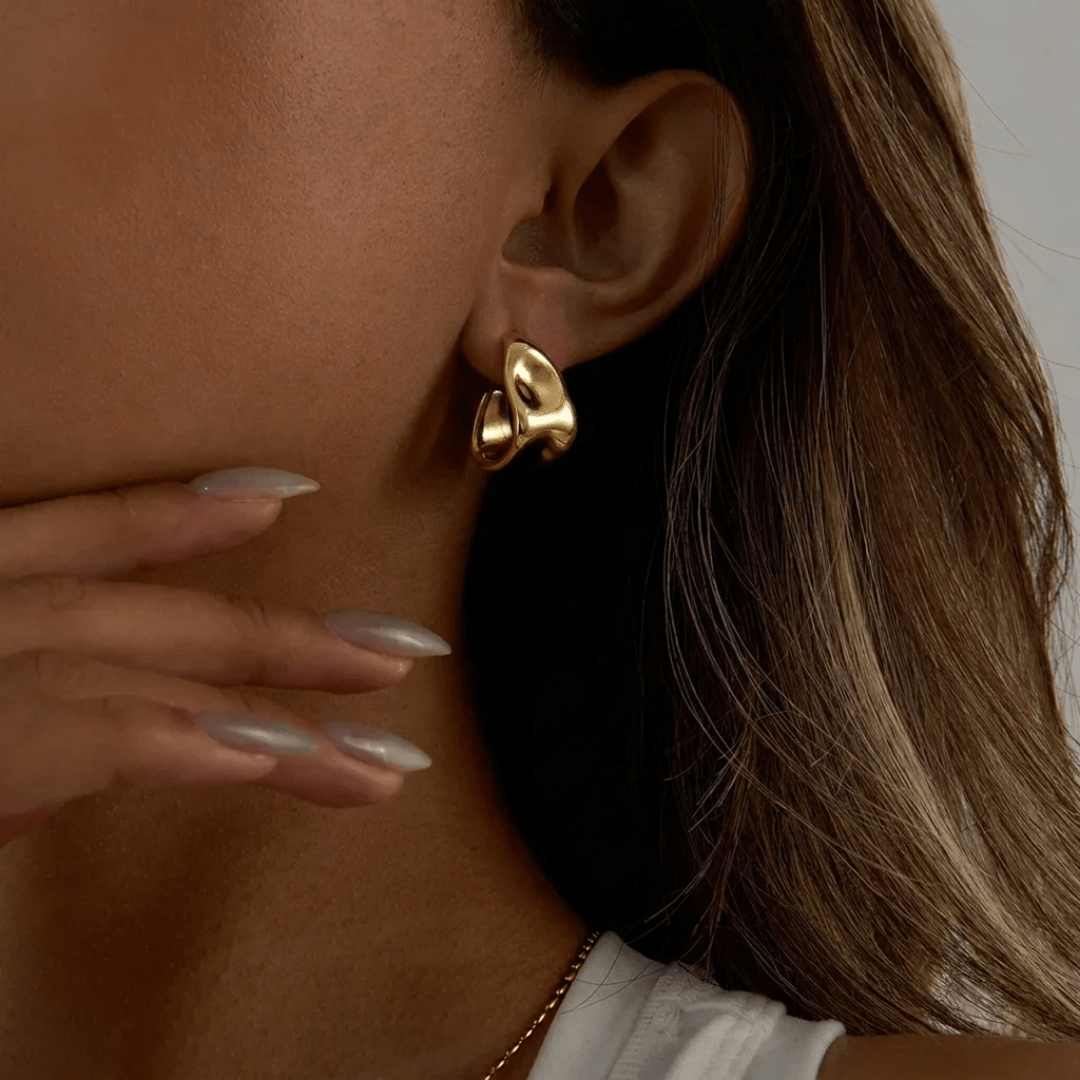 Dune Earrings — worn