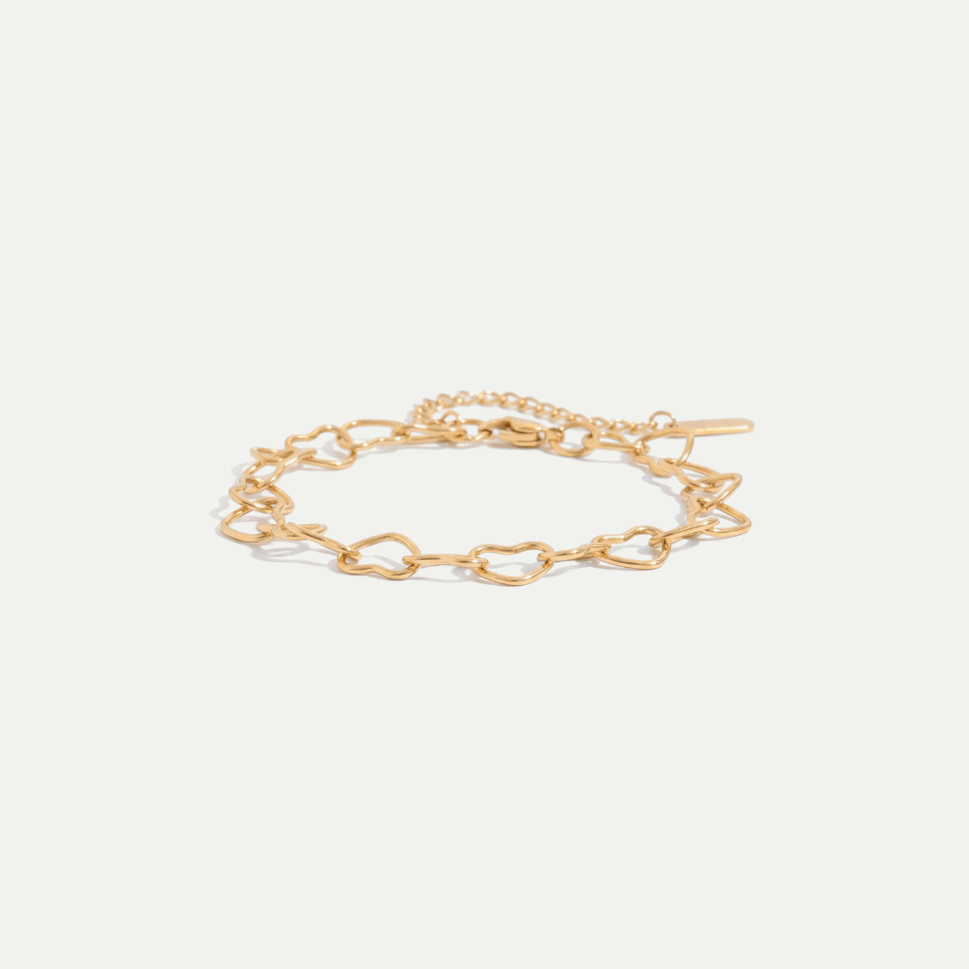 Open Hearts Bracelet — detail