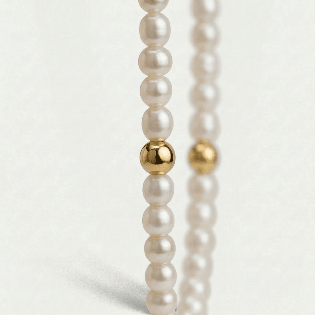Pearl and Gold Choker